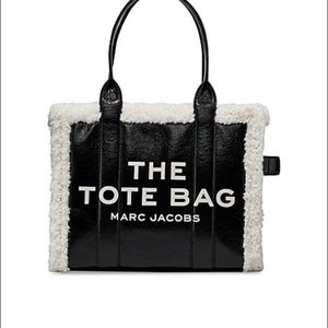 Marc Jacobs The Crinkle Shearling Medium Tote